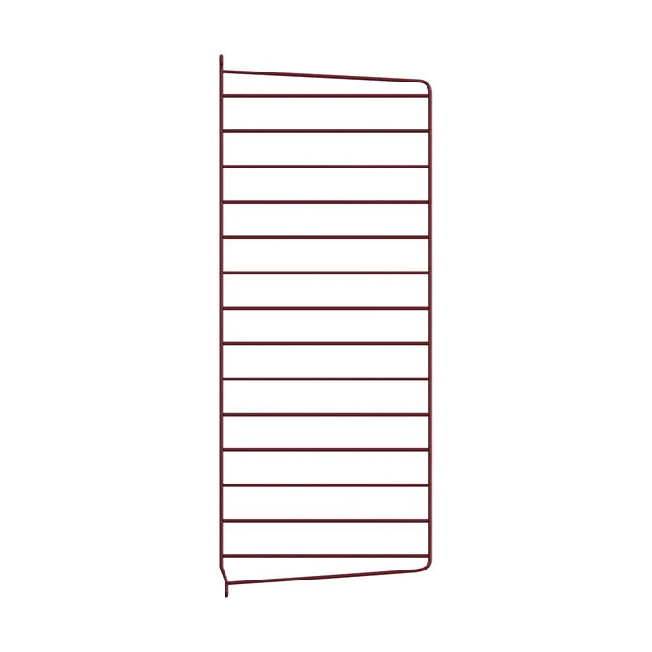 Panel de pared String - Rojo oscuro, 75x30 cm, 1-pack - String