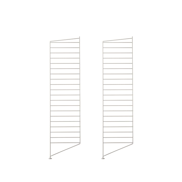 Panel de suelo String - Beige, 115x30 cm, set de 2 - String