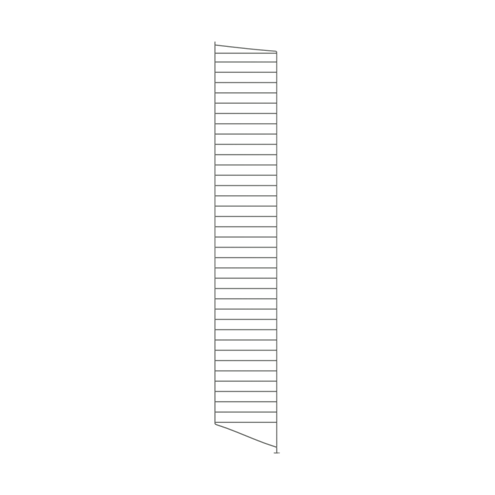 Panel de suelo String - Gris oscuro, 200x30 cm, 1 unidad - String