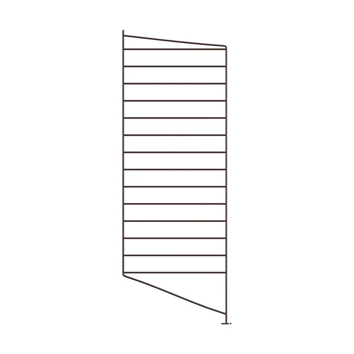 Panel de suelo String - Marrón oscuro, 85x30 cm, pack de 1 - String