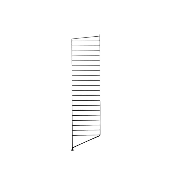 Panel de suelo String - Negro, 115x30 cm, paquete de 1 - String