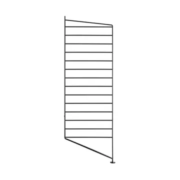 Panel de suelo String - Negro, 85x30cm, paquete de 1 - String