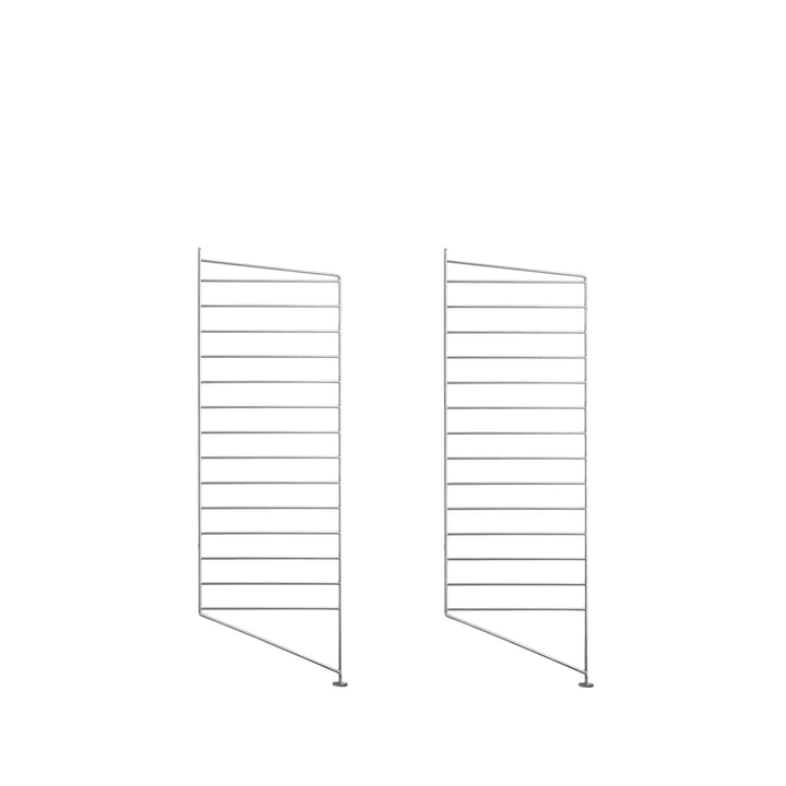Panel de suelo String Outdoor - Galvanizado, 85x30cm, paquete de 2 - String