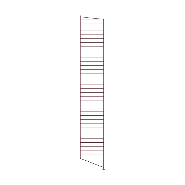 Panel de suelo String - Rojo oscuro, 200x30 cm, 1-pack - String