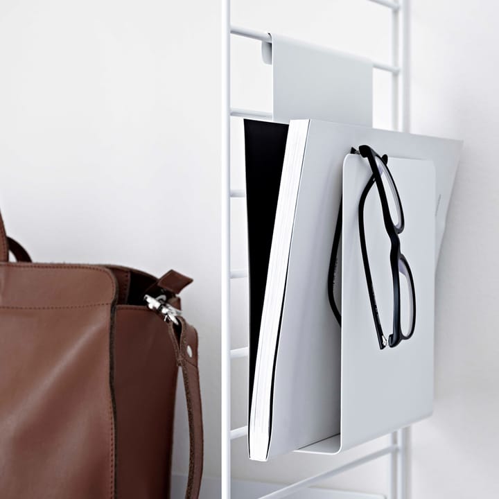 Revistero String 17x27 cm, Blanco String