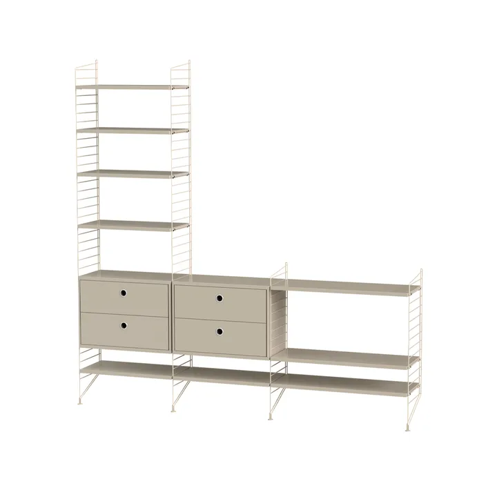 Salón String beige - Combinación J - String
