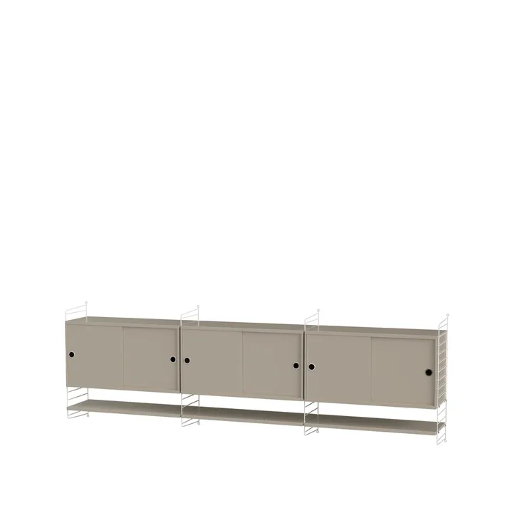 Salón String beige y blanco - Combinación E - String