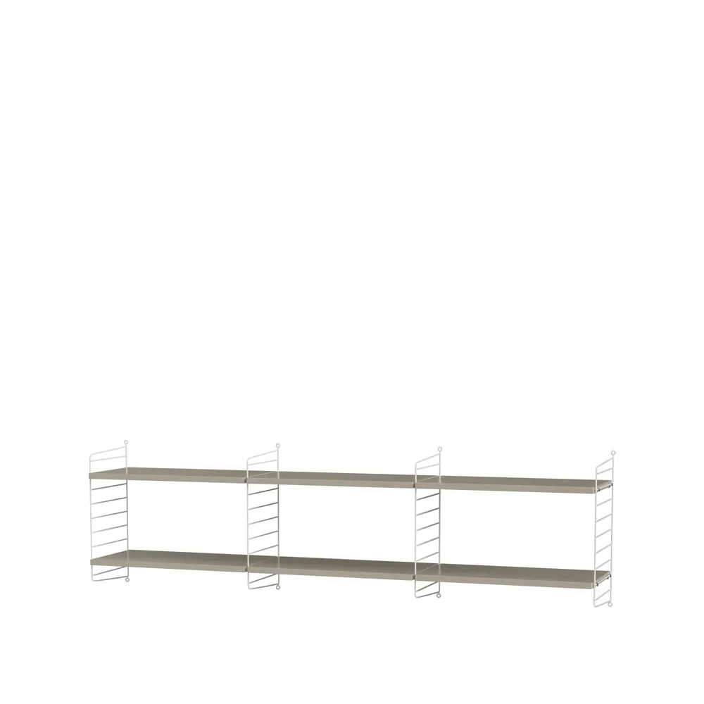 Salón String beige y blanco - Combinación O,  String
