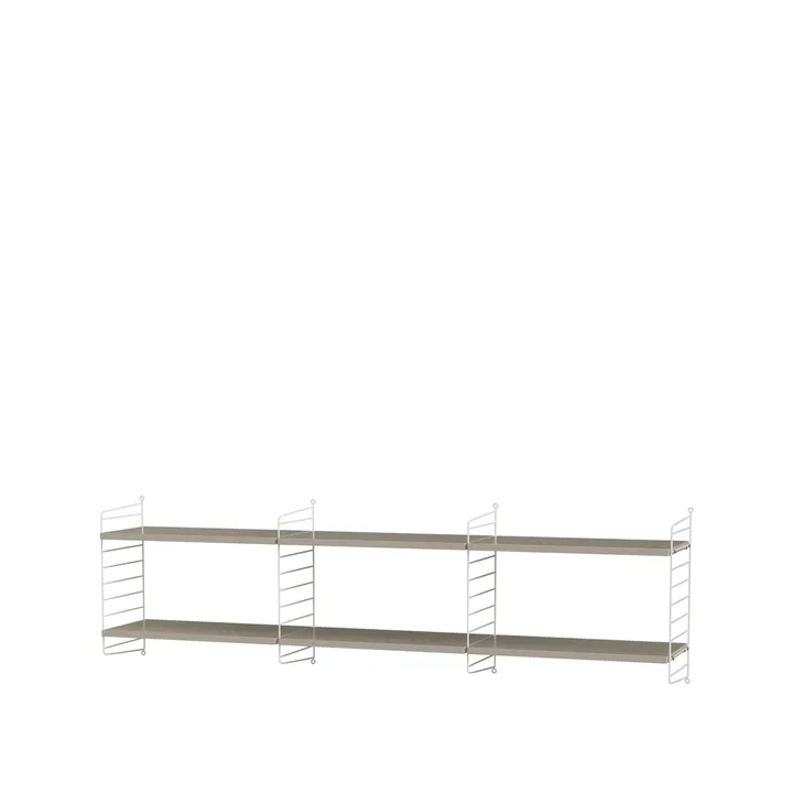 Salón String beige y blanco - Combinación O - String