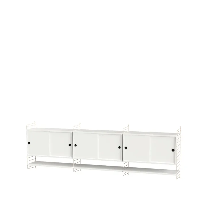 Salón String blanco y beige - Combinación E - String