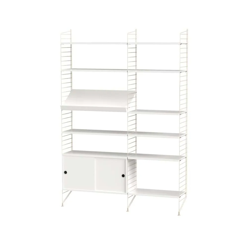 Salón String blanco y beige - Combinación H String