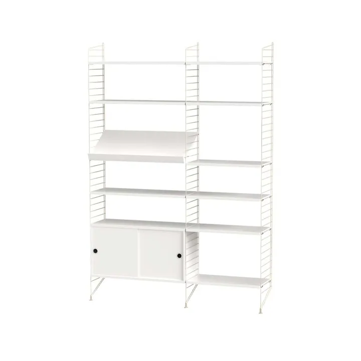 Salón String blanco y beige - Combinación H - String