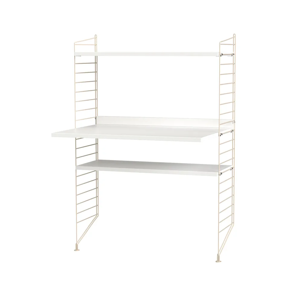 Salón String blanco y beige - Combinación H,  String
