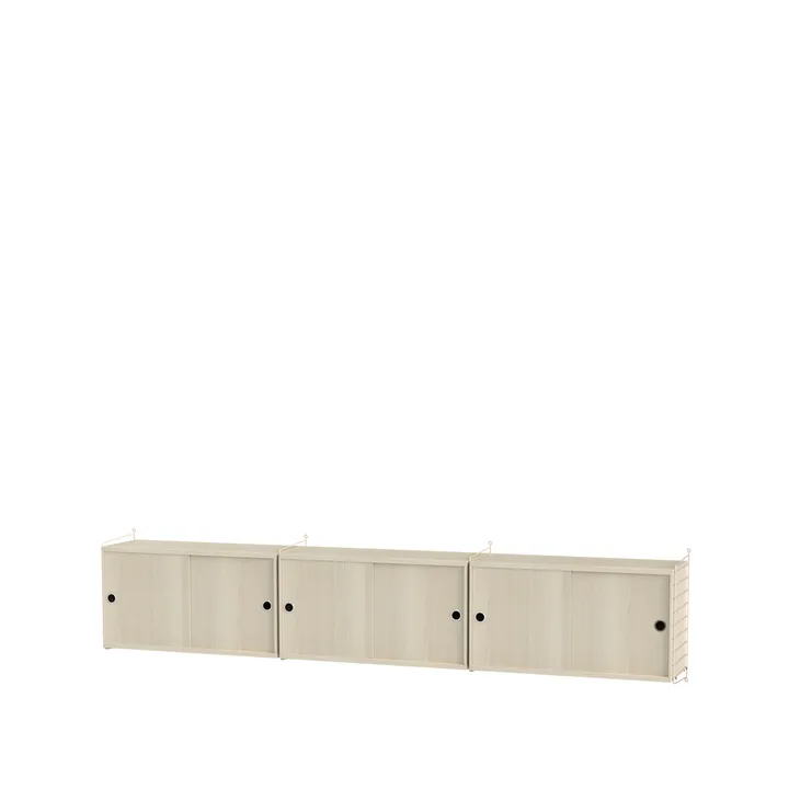 Salón String fresno y beige - Combinación D - String