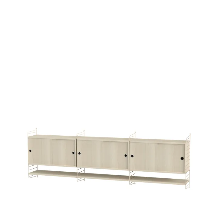 Salón String fresno y beige - Combinación E - String