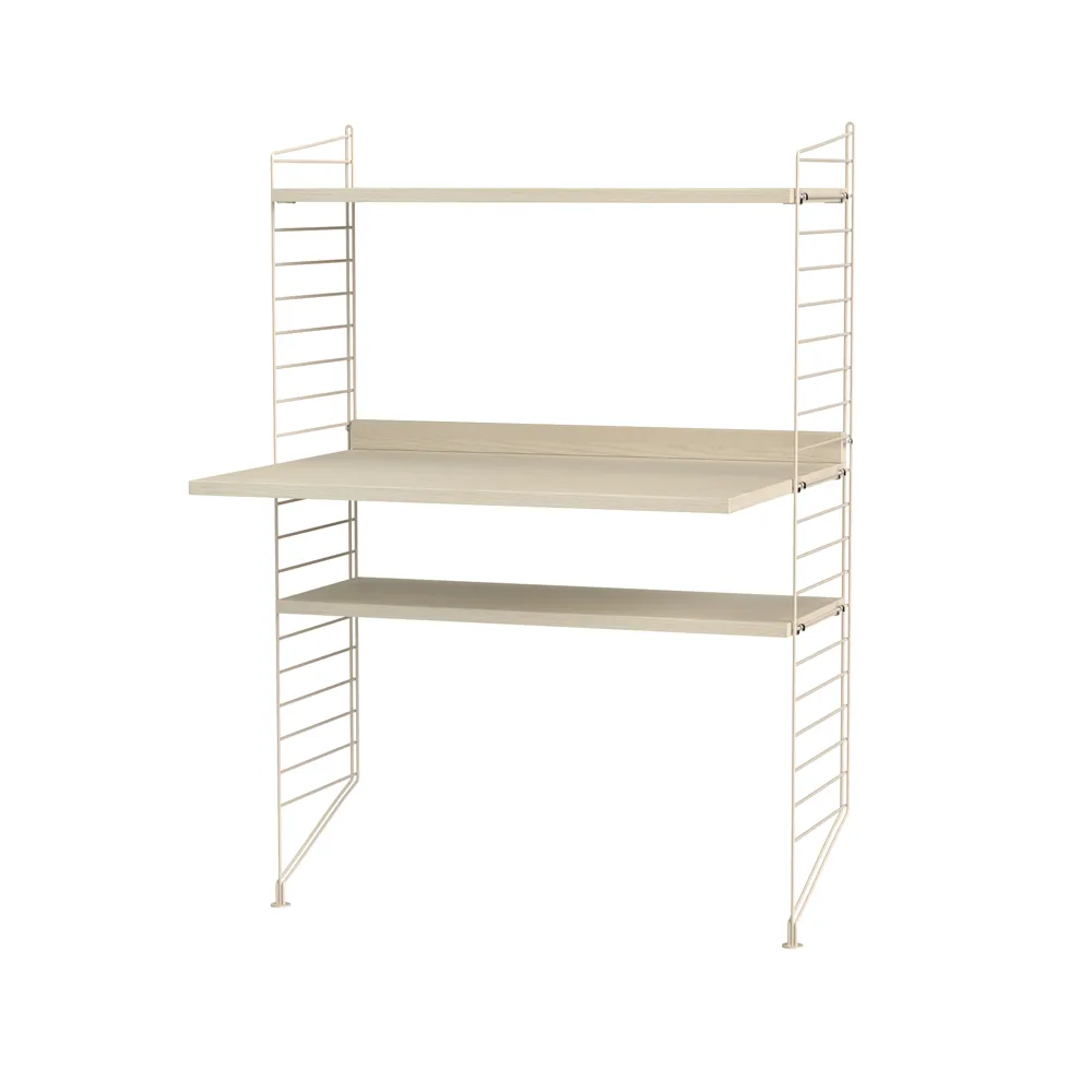 Salón String fresno y beige - Combinación H,  String