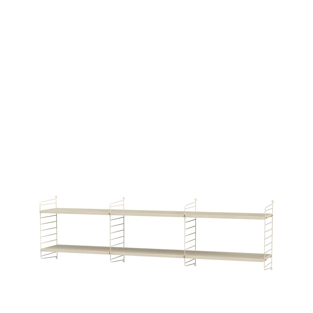 Salón String fresno y beige - Combinación O,  String