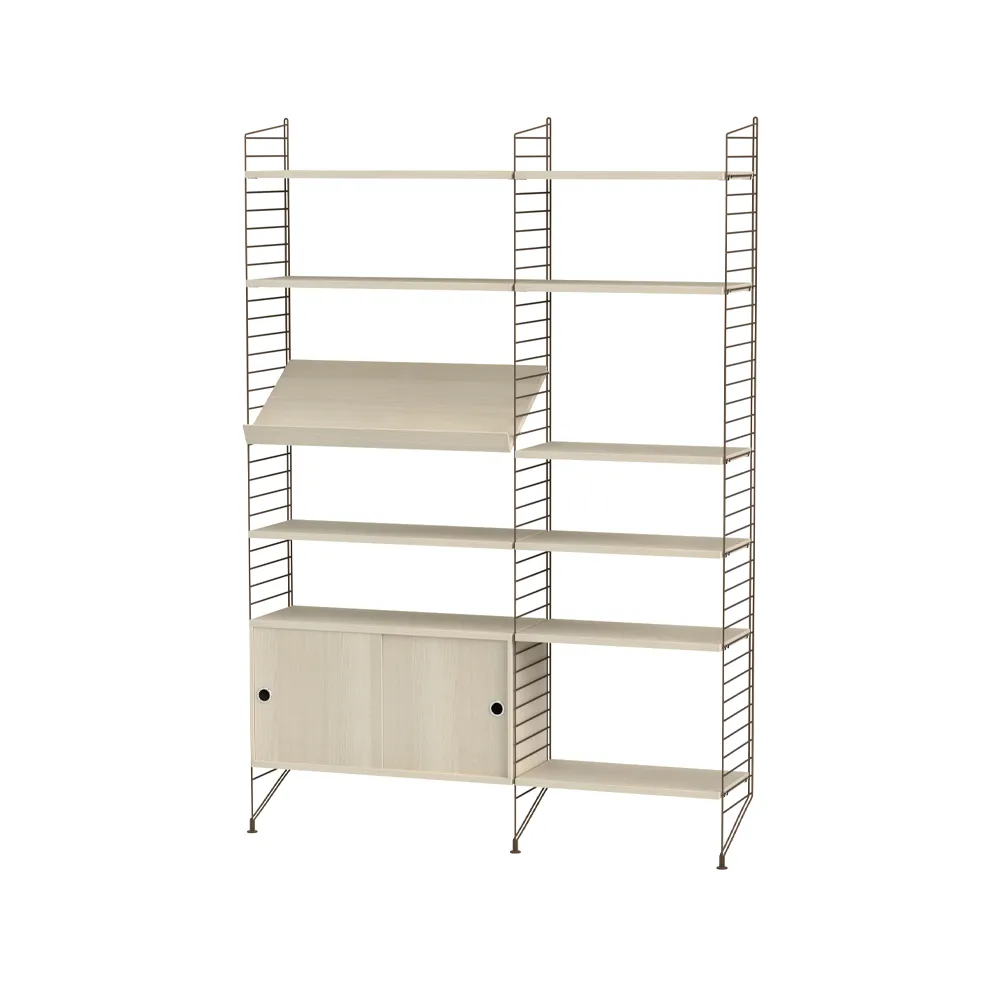 Salón String fresno y marrón - Combinación H String