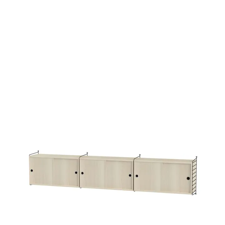 Salón String fresno y negro - Combinación D - String