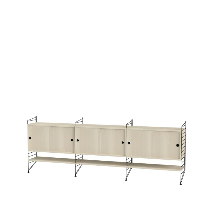 Salón String fresno y negro - Combinación F - String