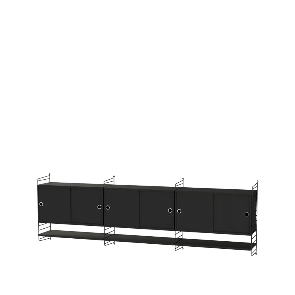 Salón String negro - Combinación E,  String