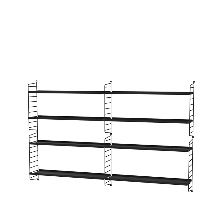 Salón String negro - Combinación M - String