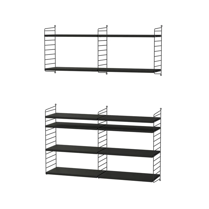 Salón String negro - Combinación N - String