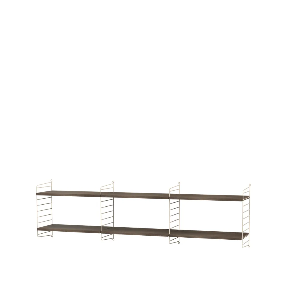 Salón String nogal y beige - Combinación O,  String