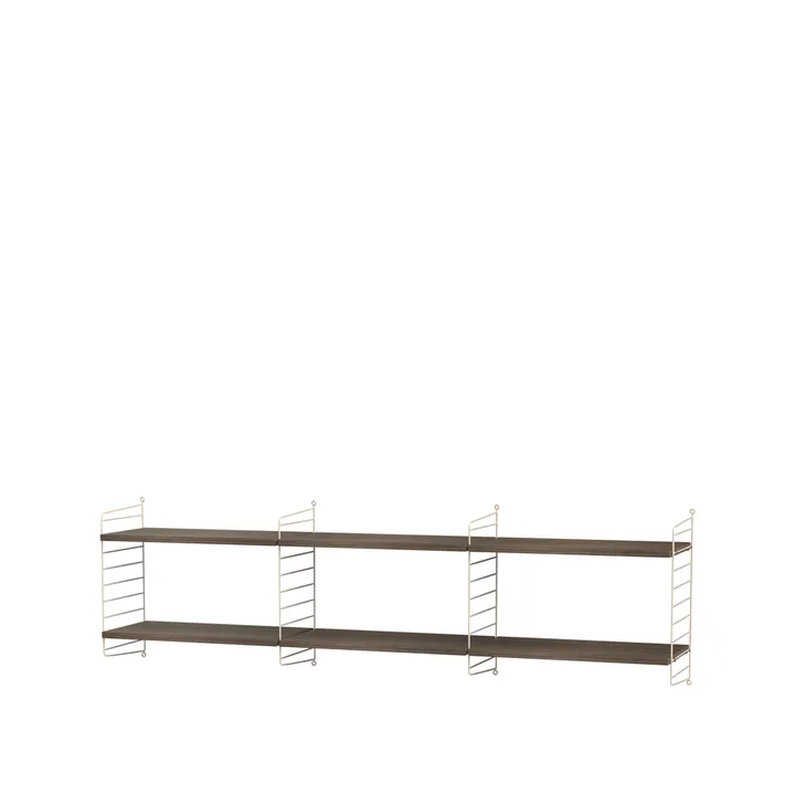 Salón String nogal y beige - Combinación O - String