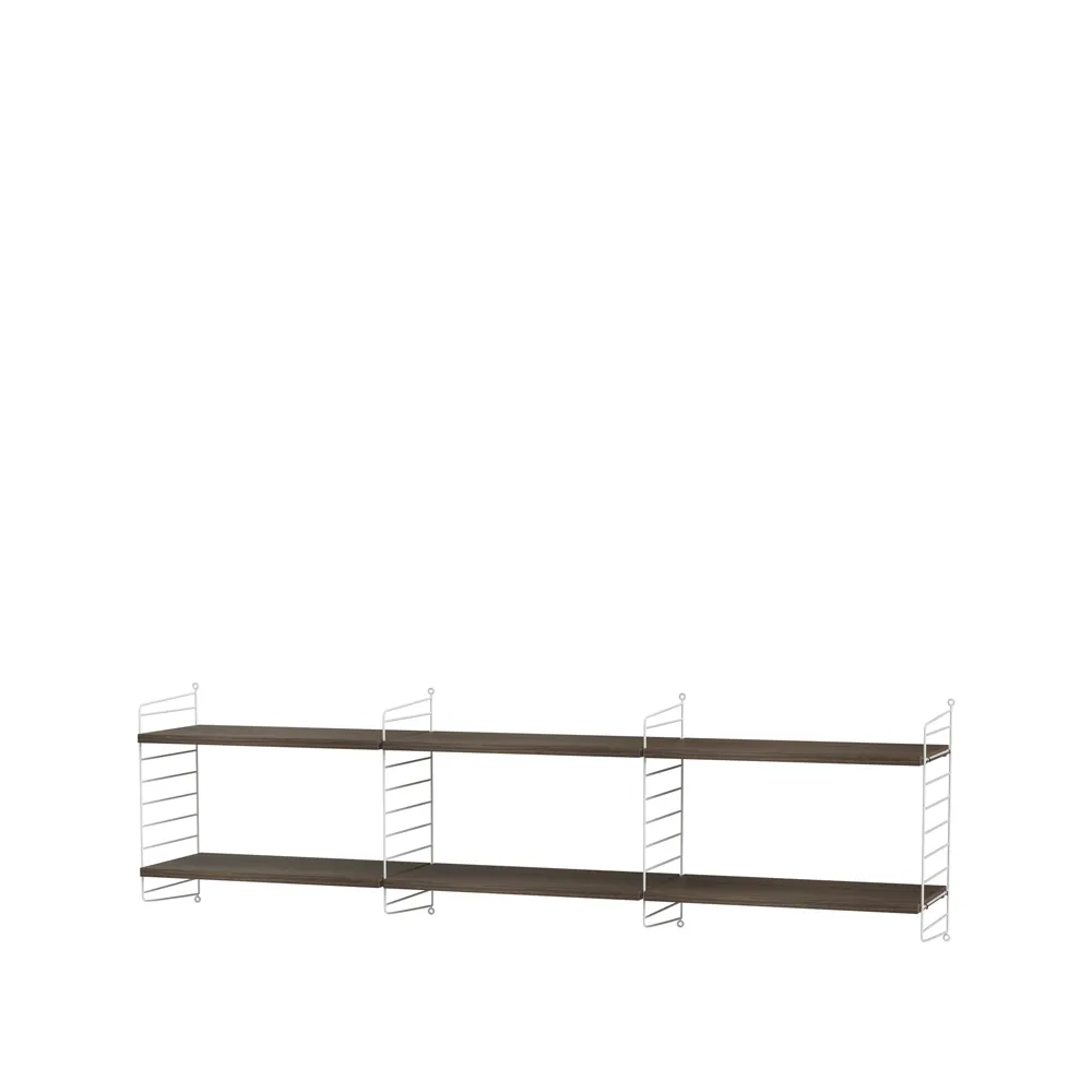 Salón String nogal y blanco - Combinación O,  String