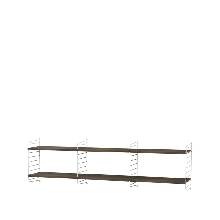 Salón String nogal y blanco - Combinación O - String