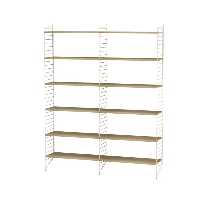 Salón String roble y beige - Combinación A - String