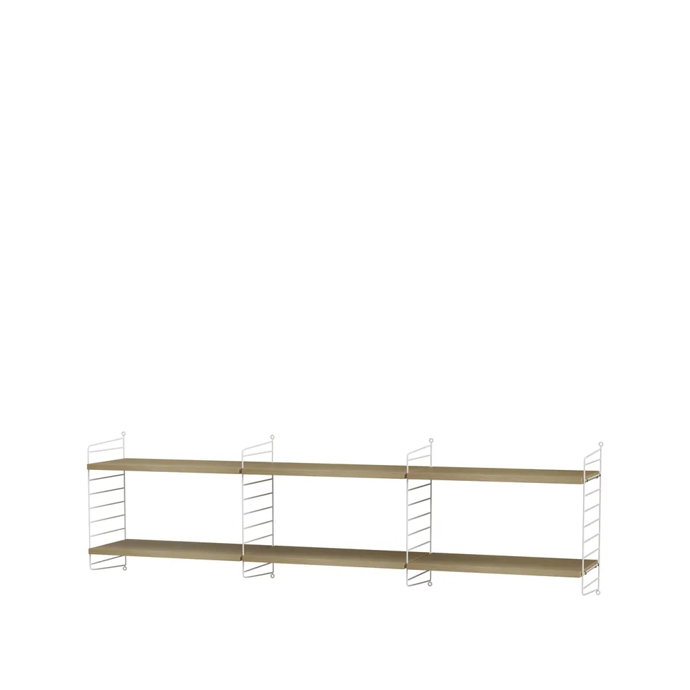 Salón String roble y blanco - Combinación O,  String