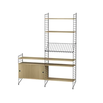 Salón String roble y negro - Combinación K - String