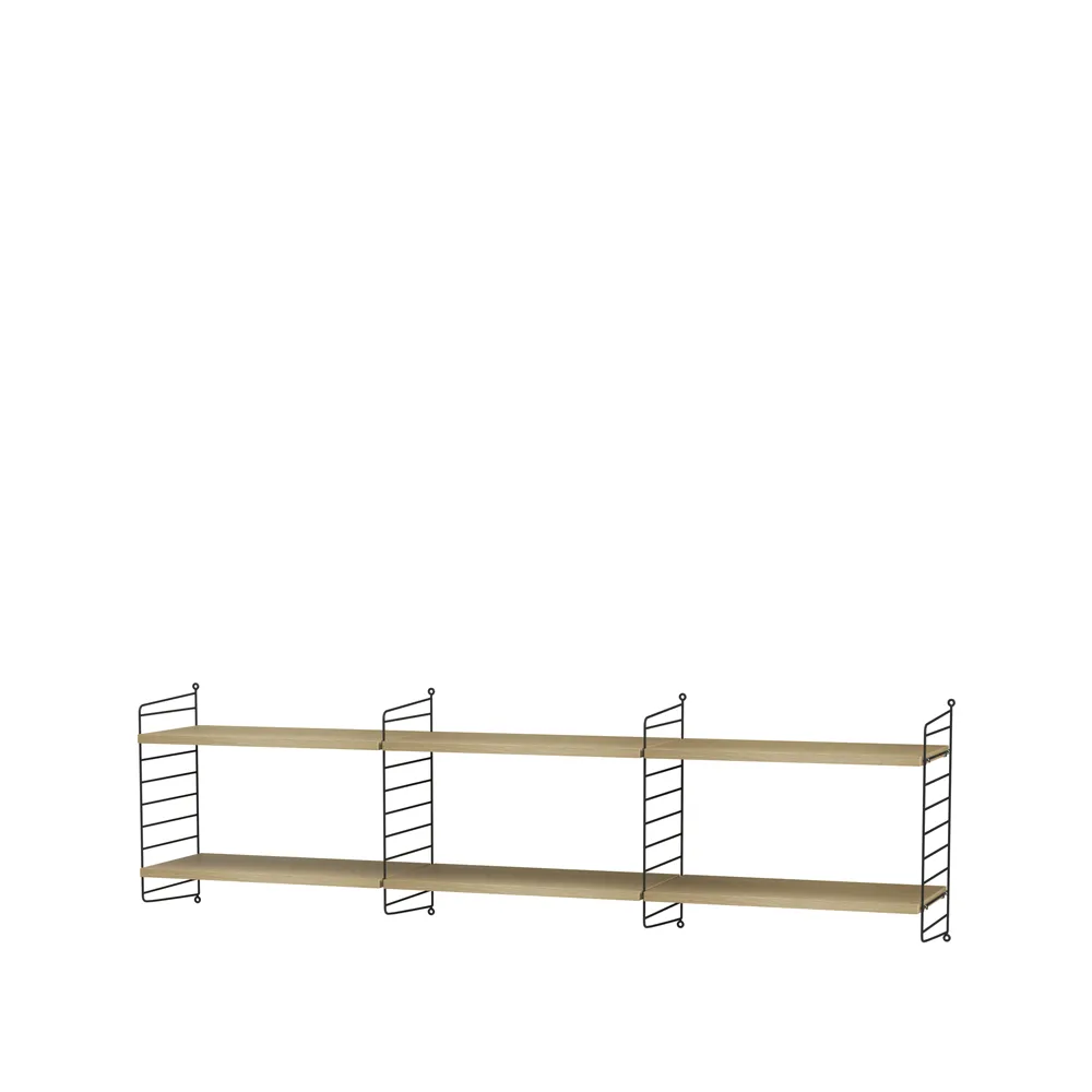 Salón String roble y negro - Combinación O,  String