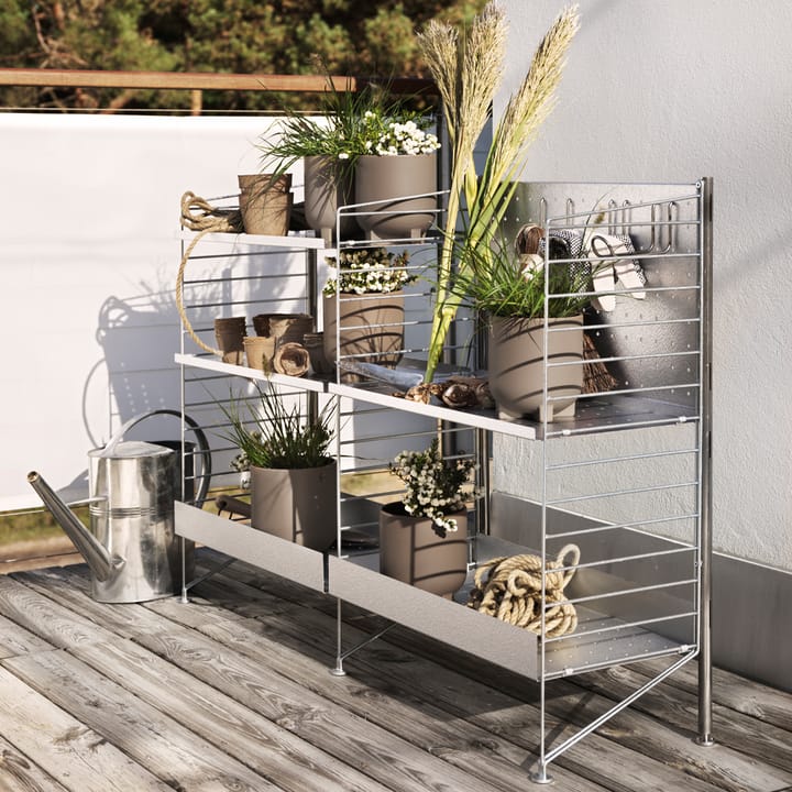 Soporte vertical galvanizado String Outdoor, Galvanizado String