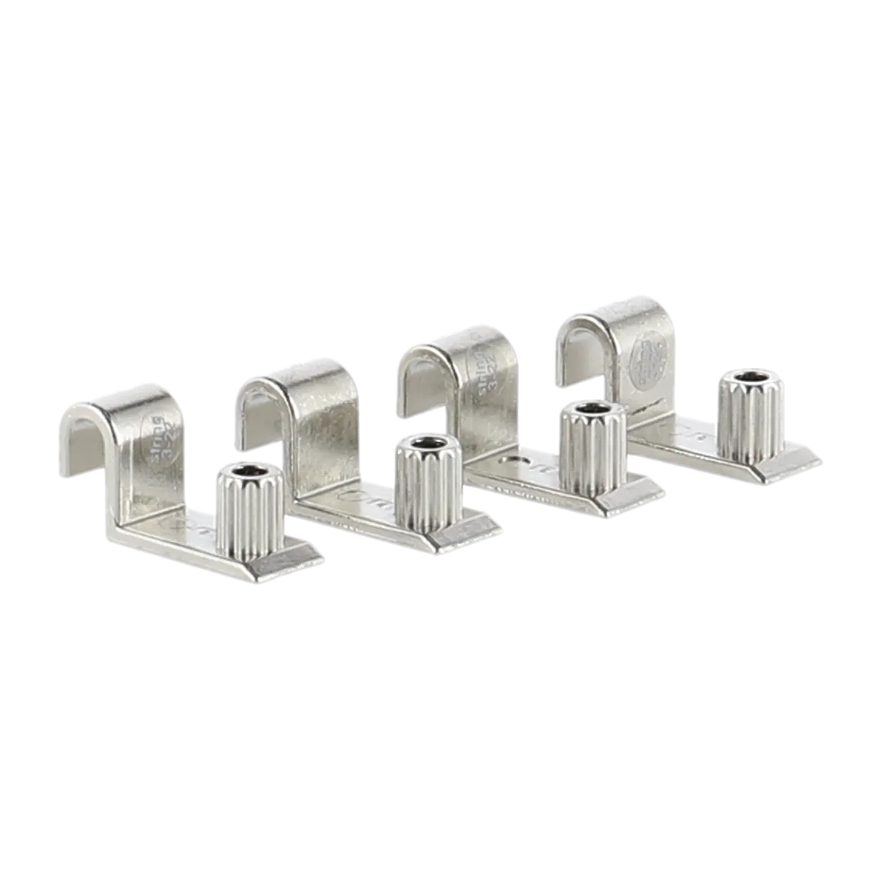 String soportes de estante repuesto 4 unidades, Metal String