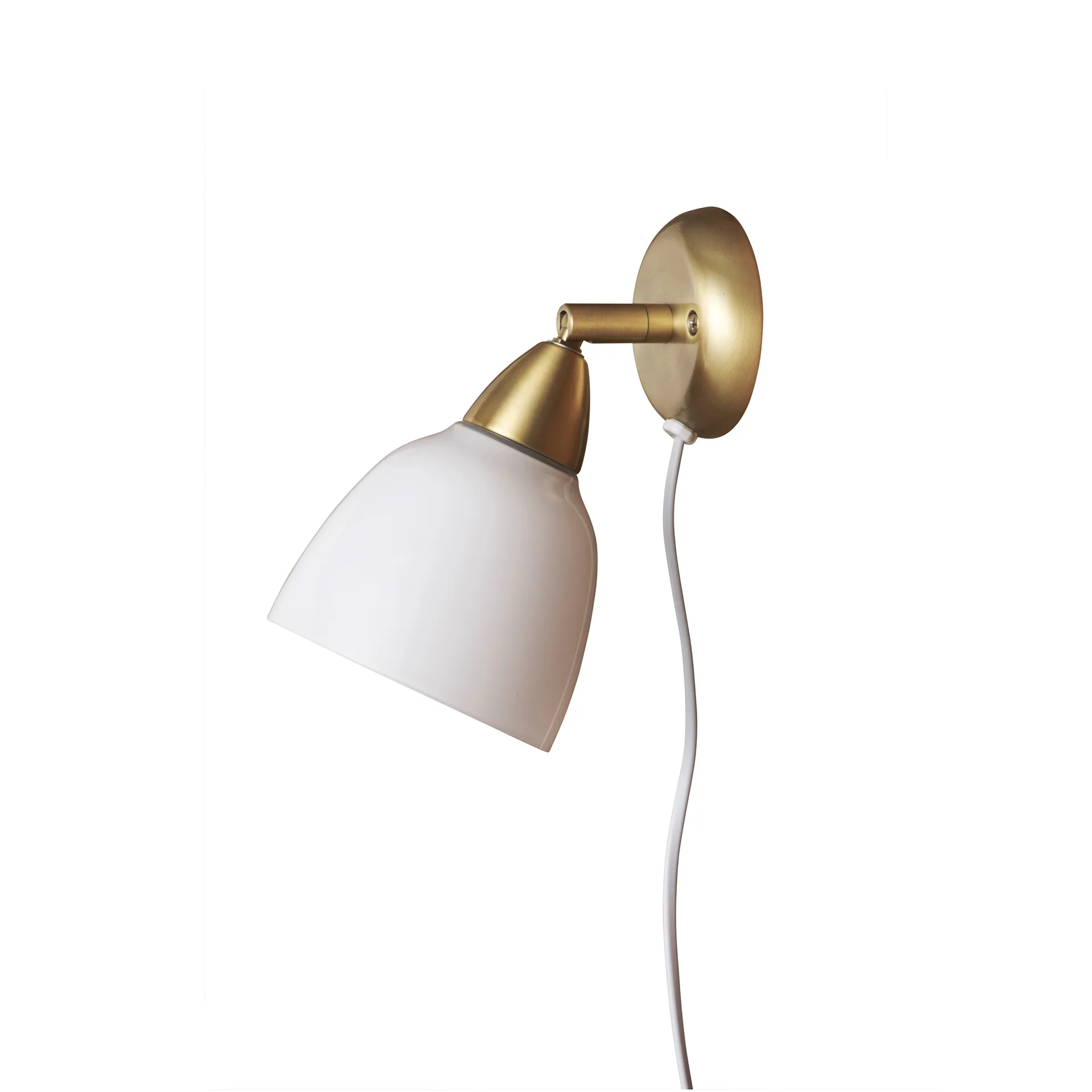 Aplique de pared Urban short, Brushed Brass Superliving