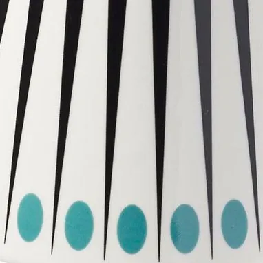 Jarra de leche Amanda, blanco-aqua Superliving