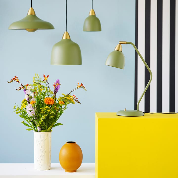 Lámpara colgante Mini urban, matt olive (verde) Superliving