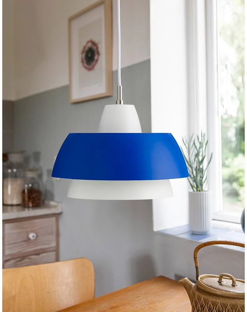 Lámpara colgante Trio, Blue Superliving