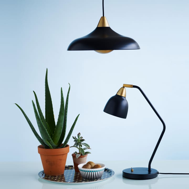 Lámpara de mesa Urban, Real black (negro) Superliving