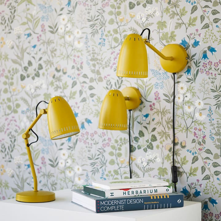 Lámpara de pared Dynamo, Matt mustard Superliving