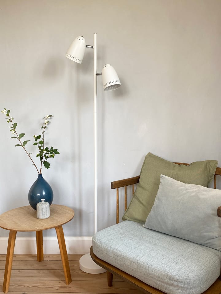 Lámpara de suelo Dynamo Twin, Whisper White Superliving