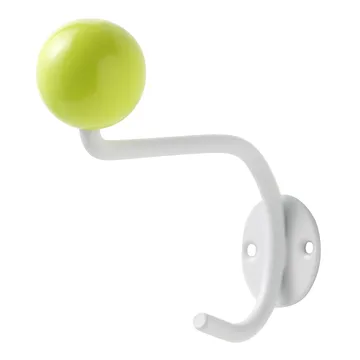 Perchero de pared 1 Superliving - blanco-amarillo - Superliving