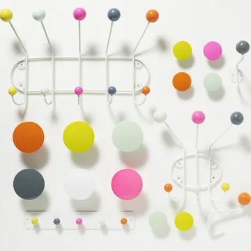 Perchero de pared 1 Superliving - blanco-amarillo - Superliving