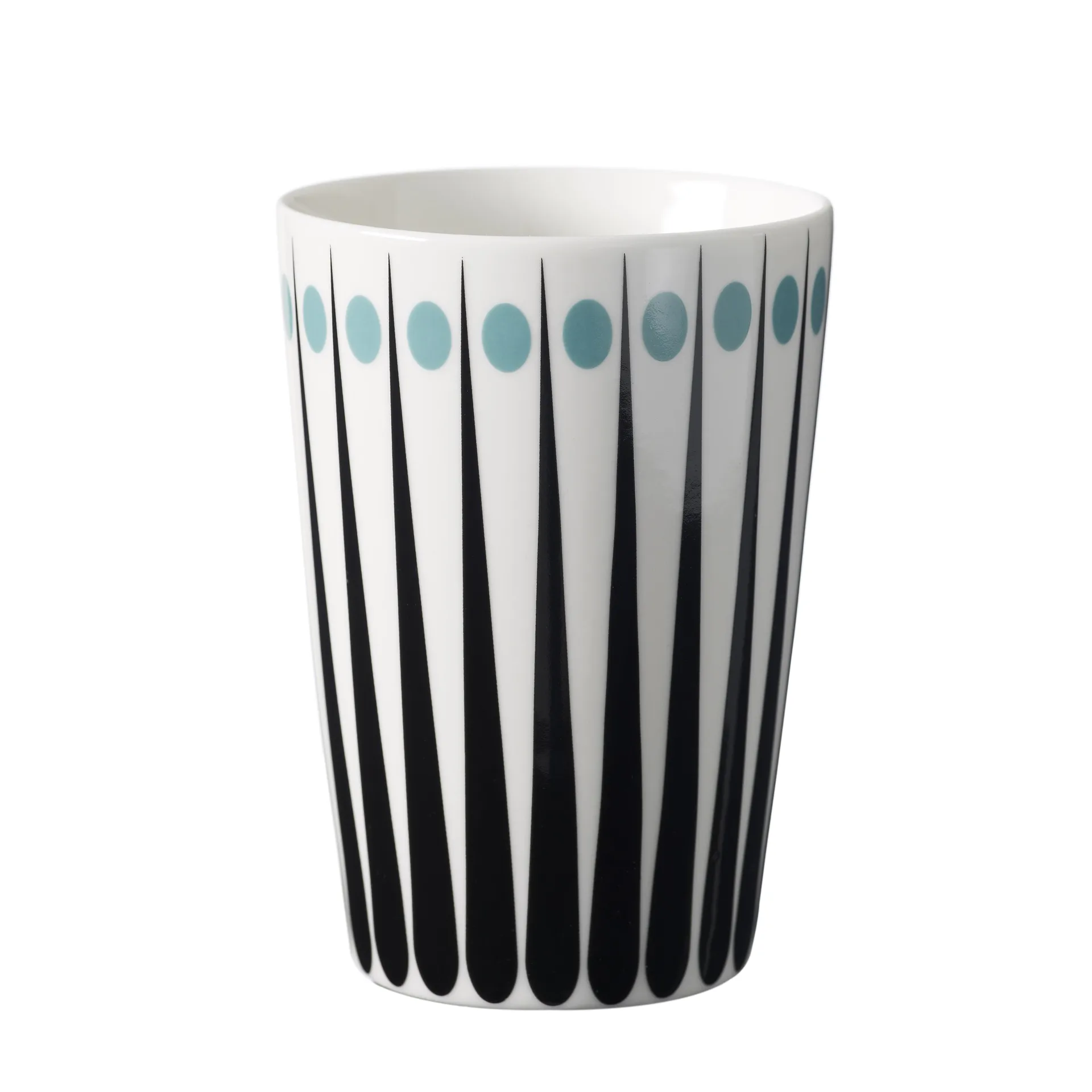 Taza Amanda, blanco-aqua Superliving