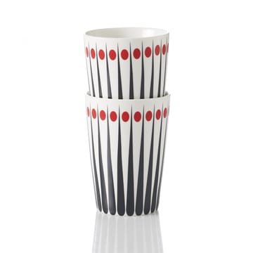 Taza Amanda - blanco-rojo - Superliving