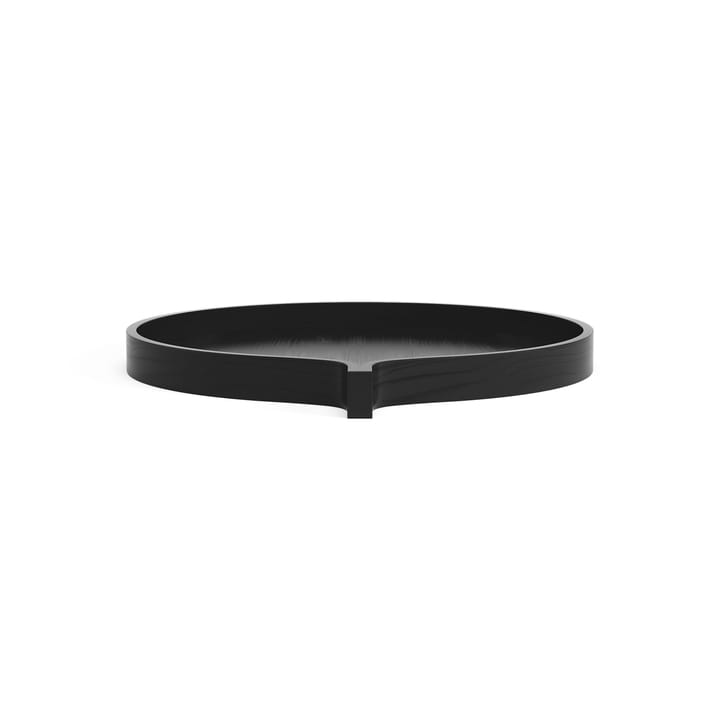 Bandeja Comma Ø40 cm, Fresno teñido de negro Swedese