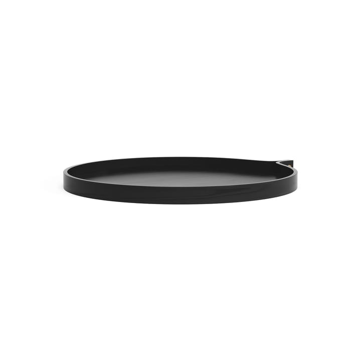 Bandeja Comma Bandeja Ø52 cm, Fresno teñido de negro Swedese